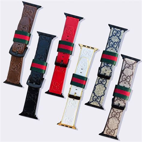 gucci custom apple watch band|authentic gucci apple watch bands.